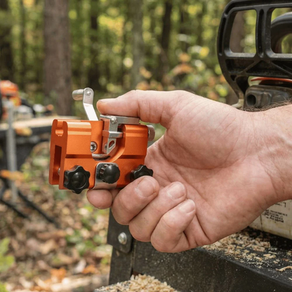 QuickEdge Portable Chainsaw Sharpener - Durable Design