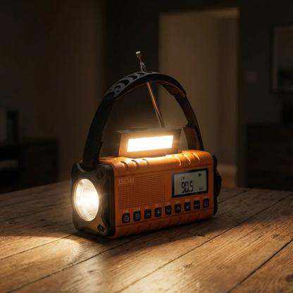 Survivor Pro Solar-Powered Emergency Radio
