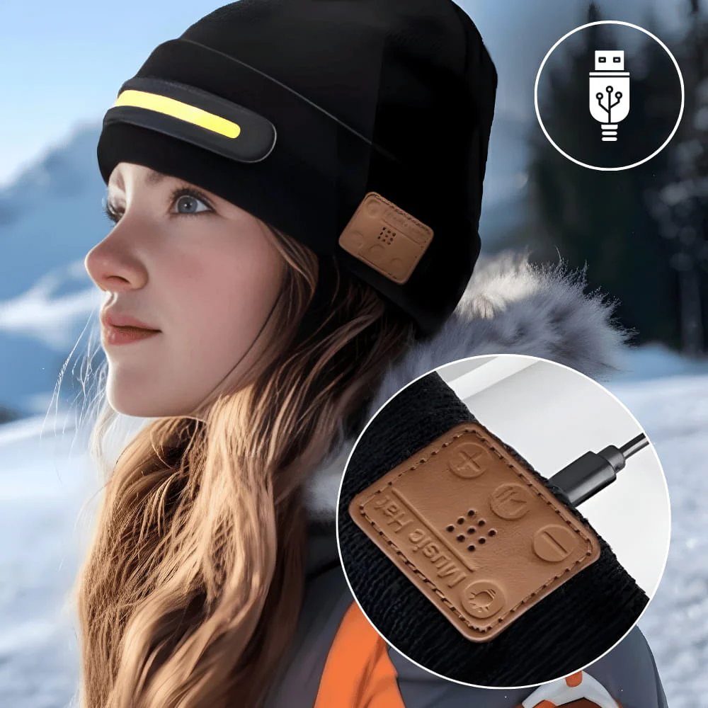 LumiBeanie Wireless Music & Light Hat