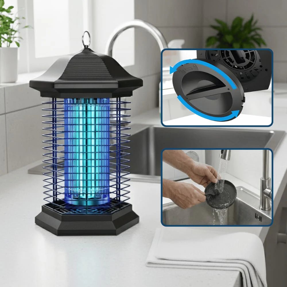 Eco-Friendly Bug Zapper - Safe Indoor and Outdoor Insect Control