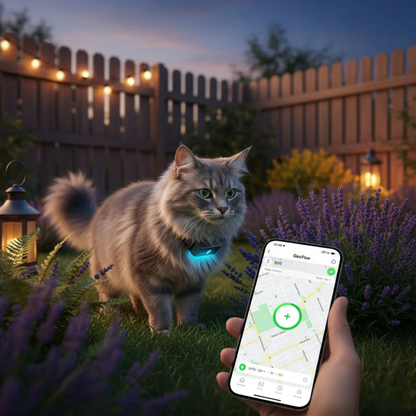 FurryFriend SecureTrack Waterproof GPS Collar for Pets