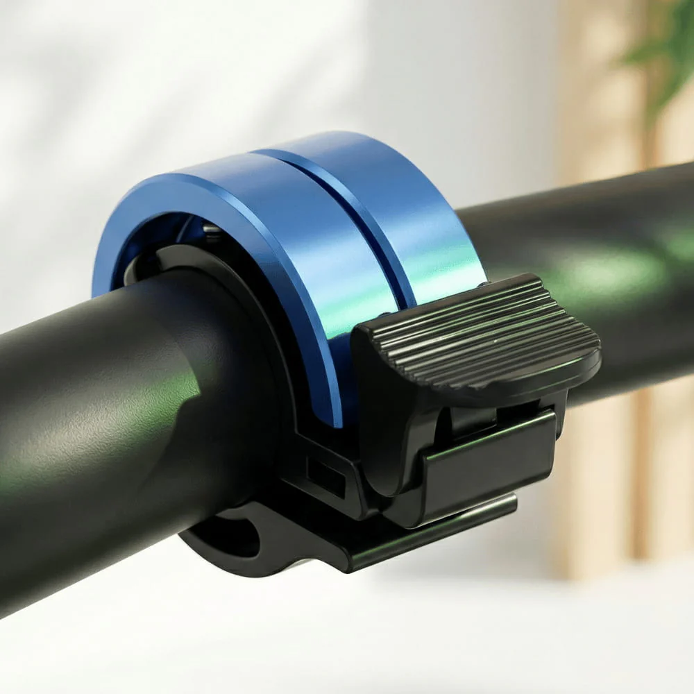SleekSound Compact Bike Bell - Stylish Safety for Riders