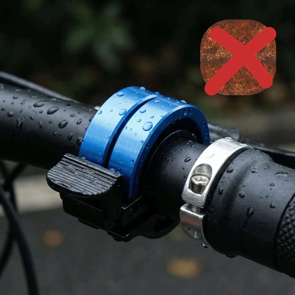 SleekSound Compact Bike Bell - Stylish Safety for Riders