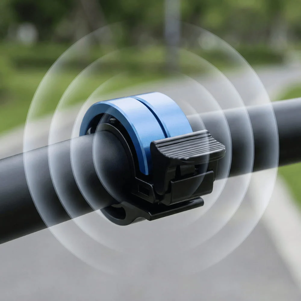 SleekSound Compact Bike Bell - Stylish Safety for Riders