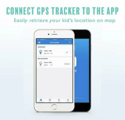 SafeTrack Mini GPS Locator for Kids with SOS Notification