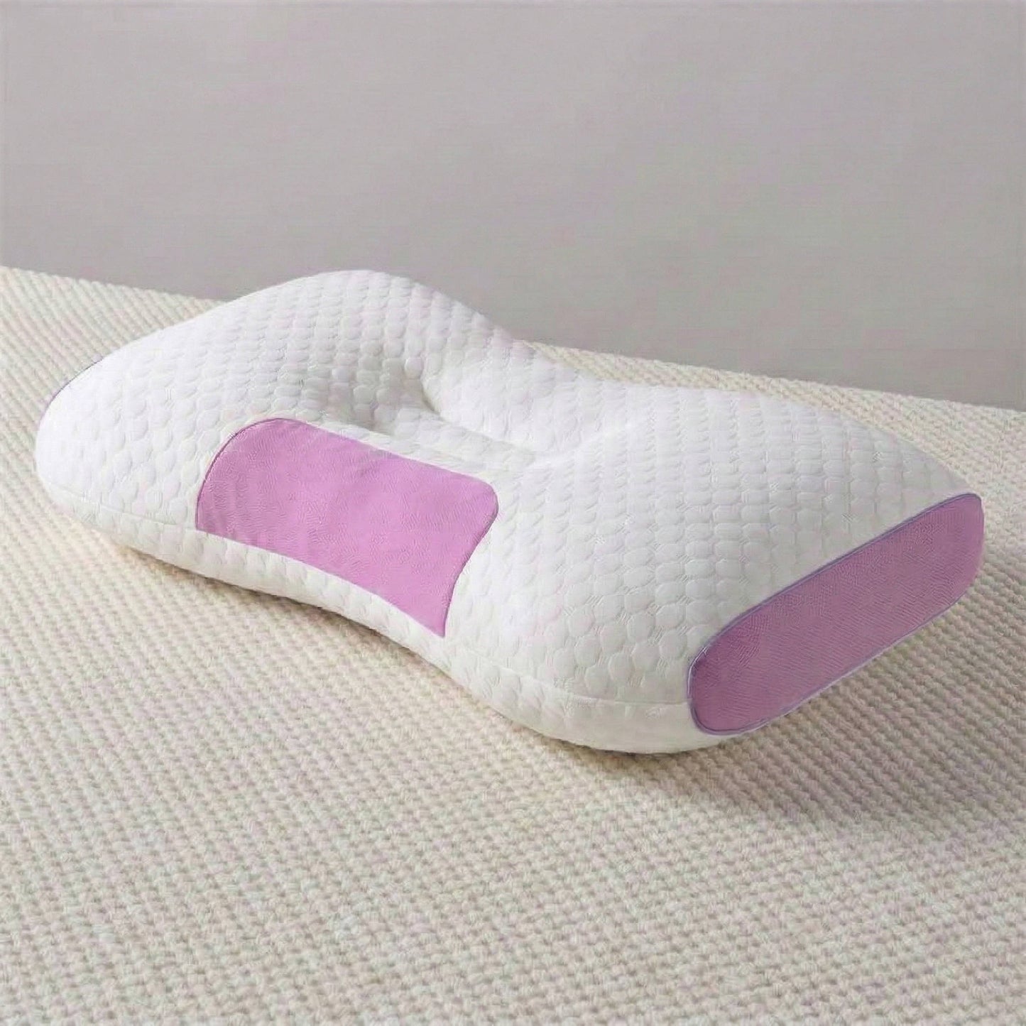 Supportive Neck Pillow Duo for Restful Sleep and Alignment