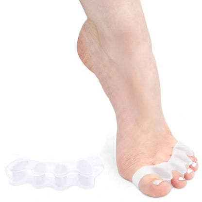 ComfortFit Silicone Toe Spacers for Daily Foot Relief