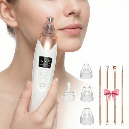 Advanced Rechargeable Pore Cleaning Device with Custom Suction Settings