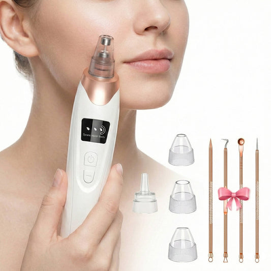 Advanced Rechargeable Pore Cleaning Device with Custom Suction Settings