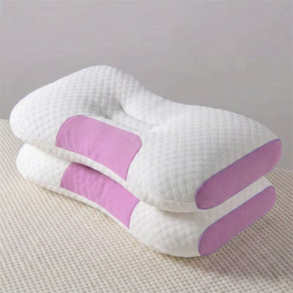 Supportive Neck Pillow Duo for Restful Sleep and Alignment