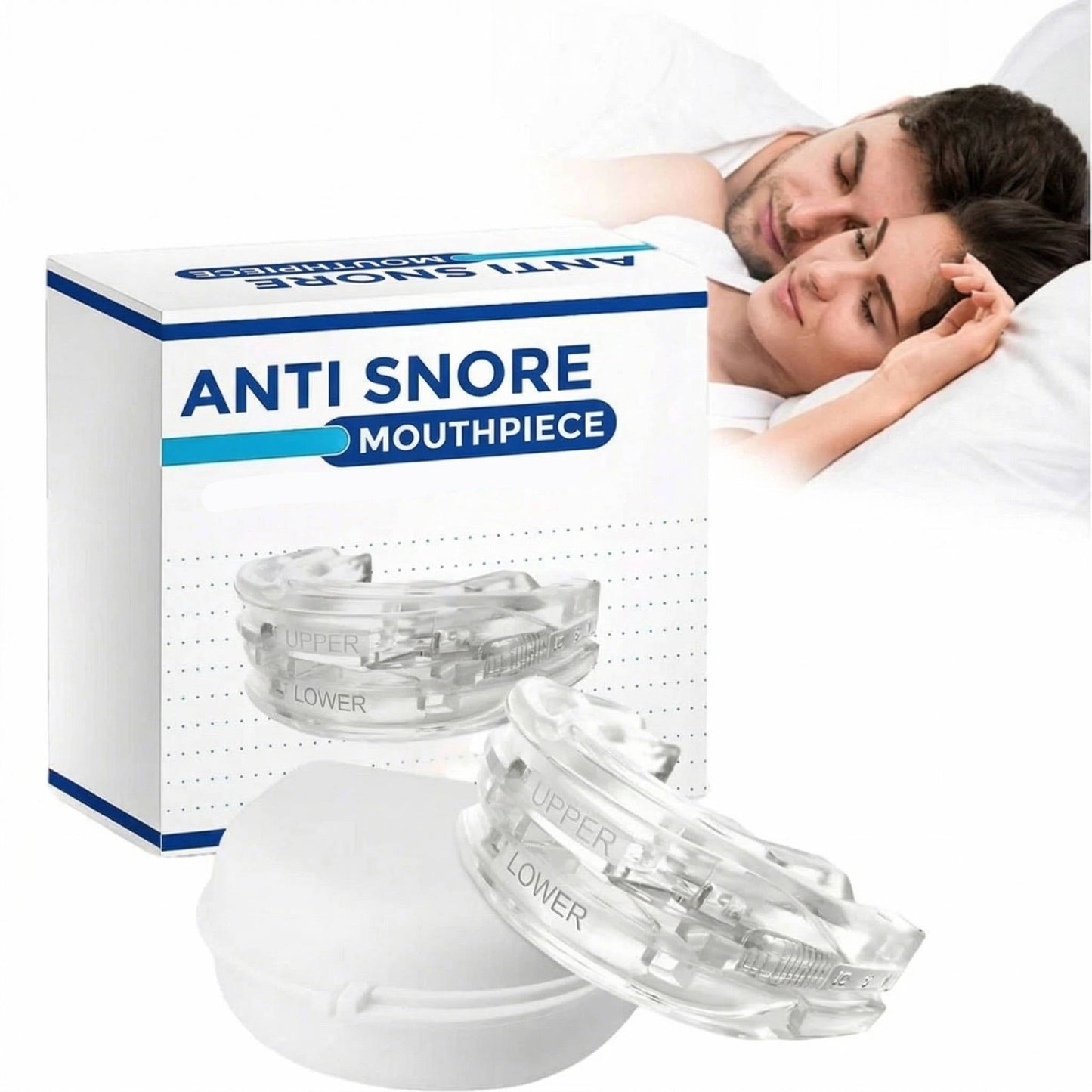 Customizable Nighttime Mouthpiece with Dual Tray System