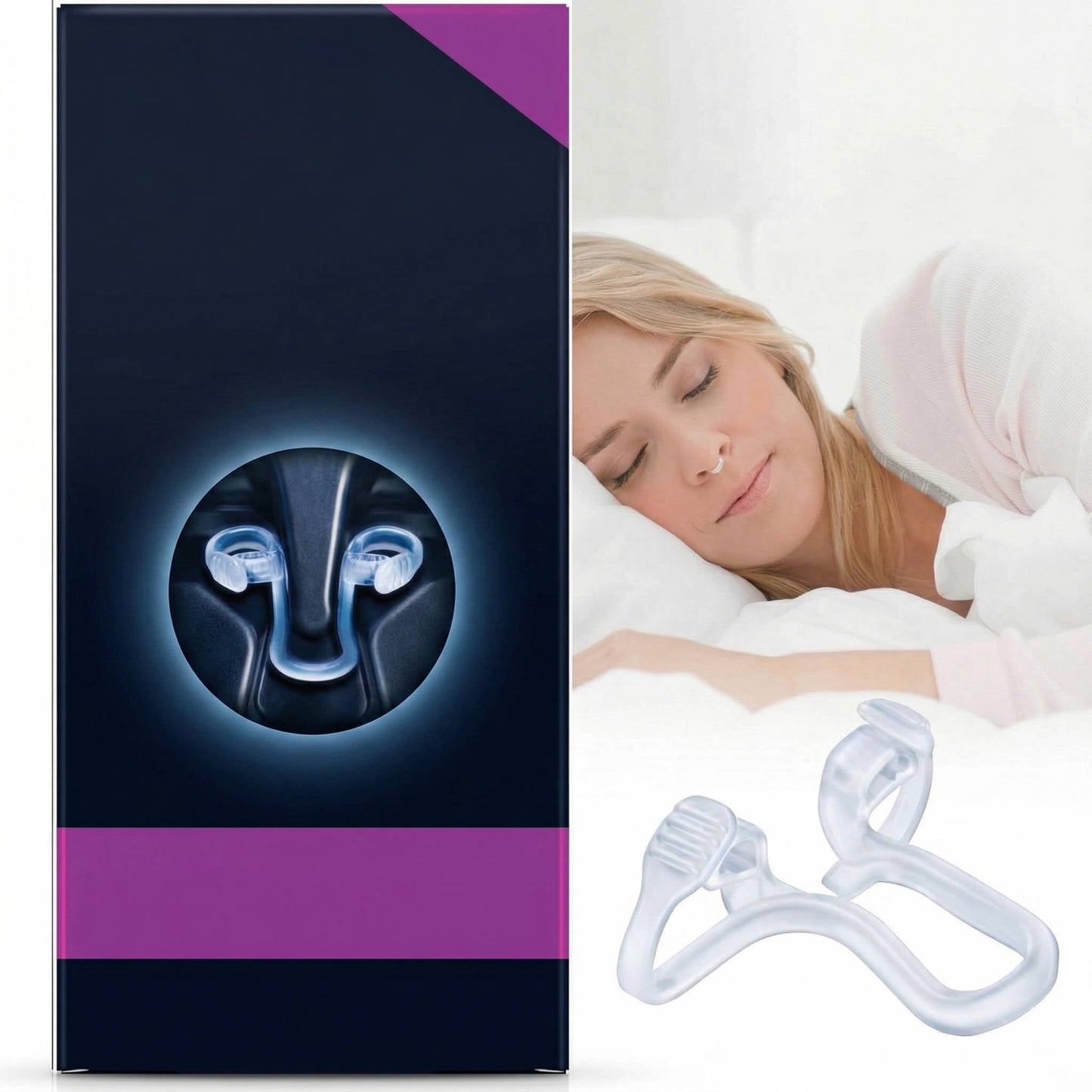 Comfortable Nasal Openers for Better Sleep & Reduced Snoring - 3 Pack