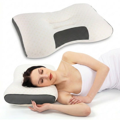 Supportive Neck Pillow Duo for Restful Sleep and Alignment