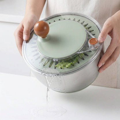 Premium Stainless Steel Greens Dryer with Easy Drain Spout