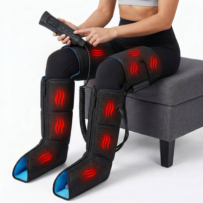 Revitalizing Leg Massage Boots with 8 Chamber Compression