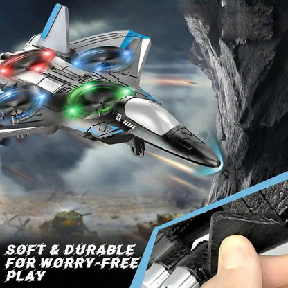 Stunt-Ready Remote-Control Plane with Auto Hovering Features