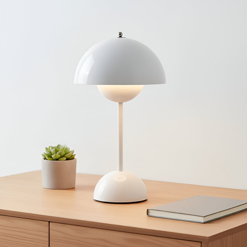 LumiGlow Scandinavian Dimmable Table Lamp for Modern Spaces