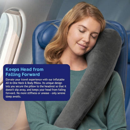 Ultimate Comfort Travel Pillow for Airplanes and Cars