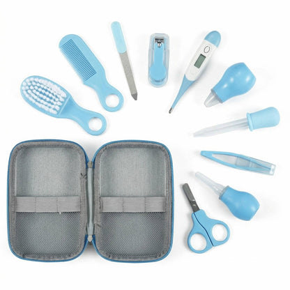 12-Piece Infant Care Set: Clippers, Brush, Comb & More