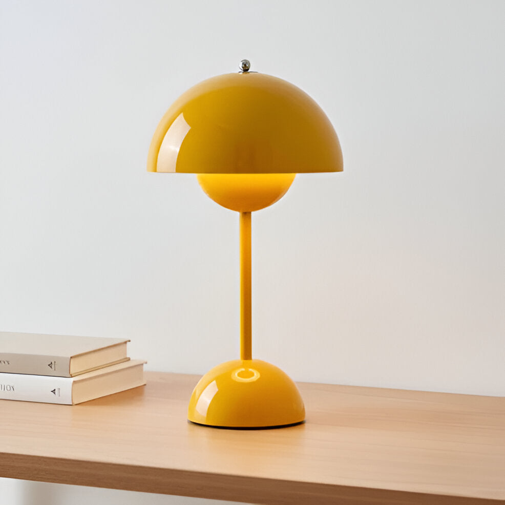 LumiGlow Scandinavian Dimmable Table Lamp for Modern Spaces