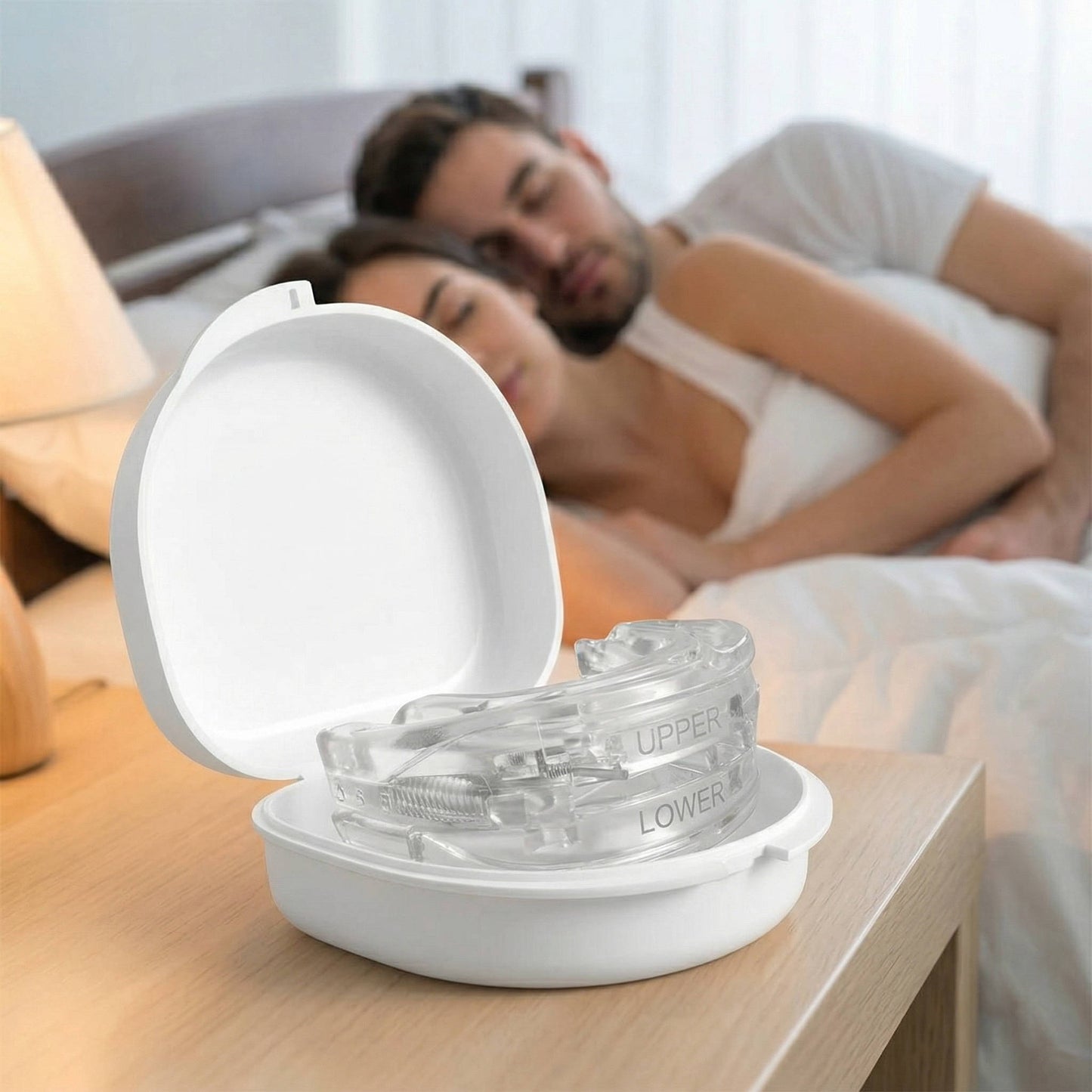 Customizable Nighttime Mouthpiece with Dual Tray System