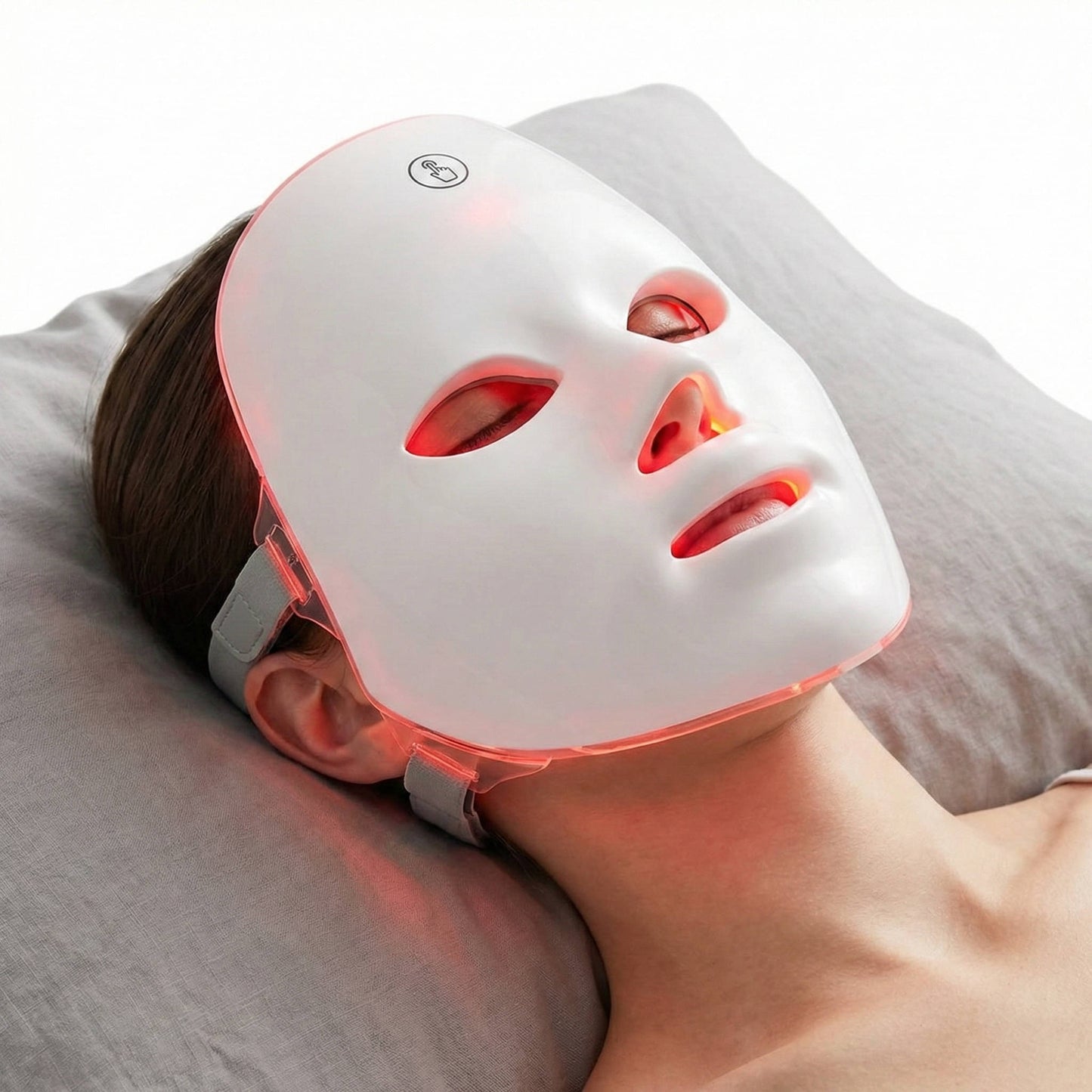 Wireless LED Facial Treatment Mask with Adjustable Fit