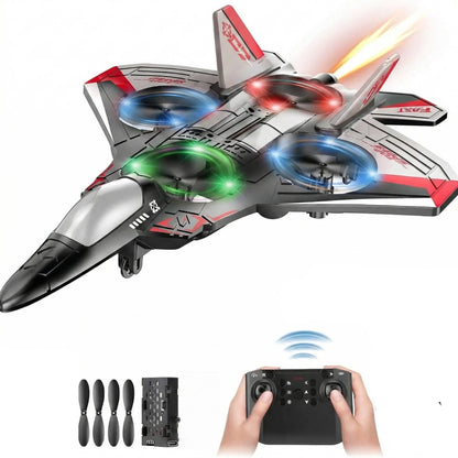 Stunt-Ready Remote-Control Plane with Auto Hovering Features