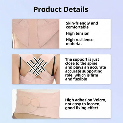 Comfort Fit Posture Corrector with Adjustable Straps