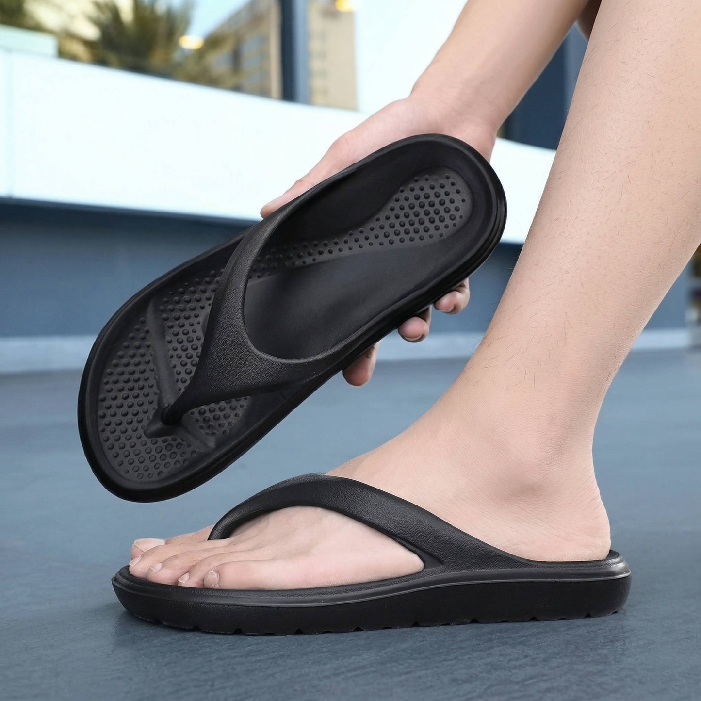 Comfort-Boosting Flip Flops with Arch Support for Summer Fun