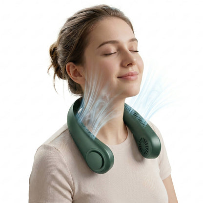 Hands-Free Neck Cooling Fan with Adjustable Speeds