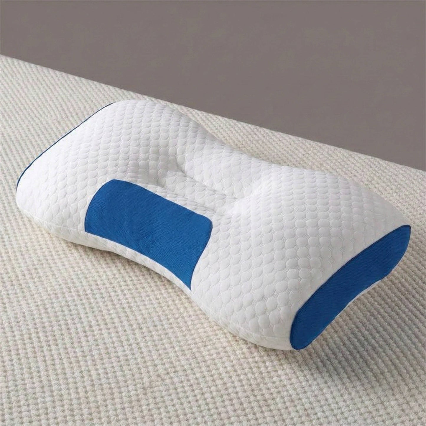 Supportive Neck Pillow Duo for Restful Sleep and Alignment