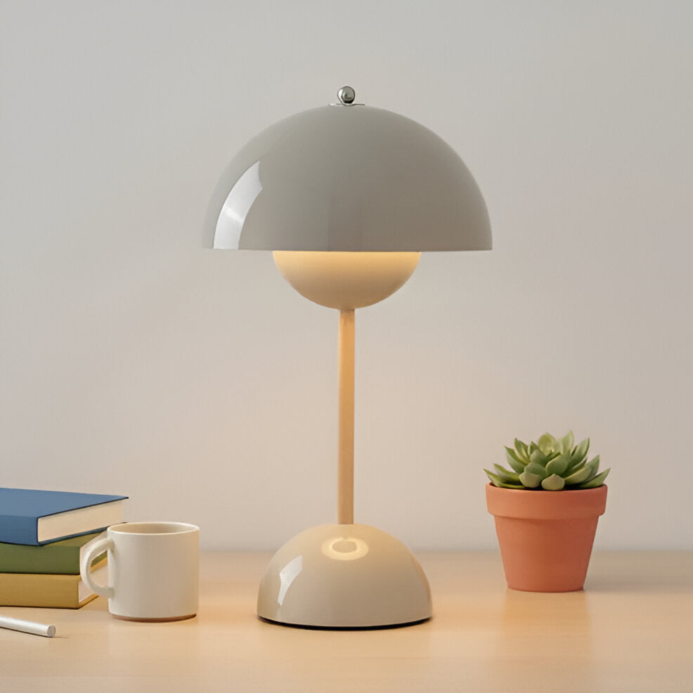 LumiGlow Scandinavian Dimmable Table Lamp for Modern Spaces