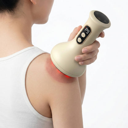 Rechargeable Multi-Function Massage Device with Heat & Display