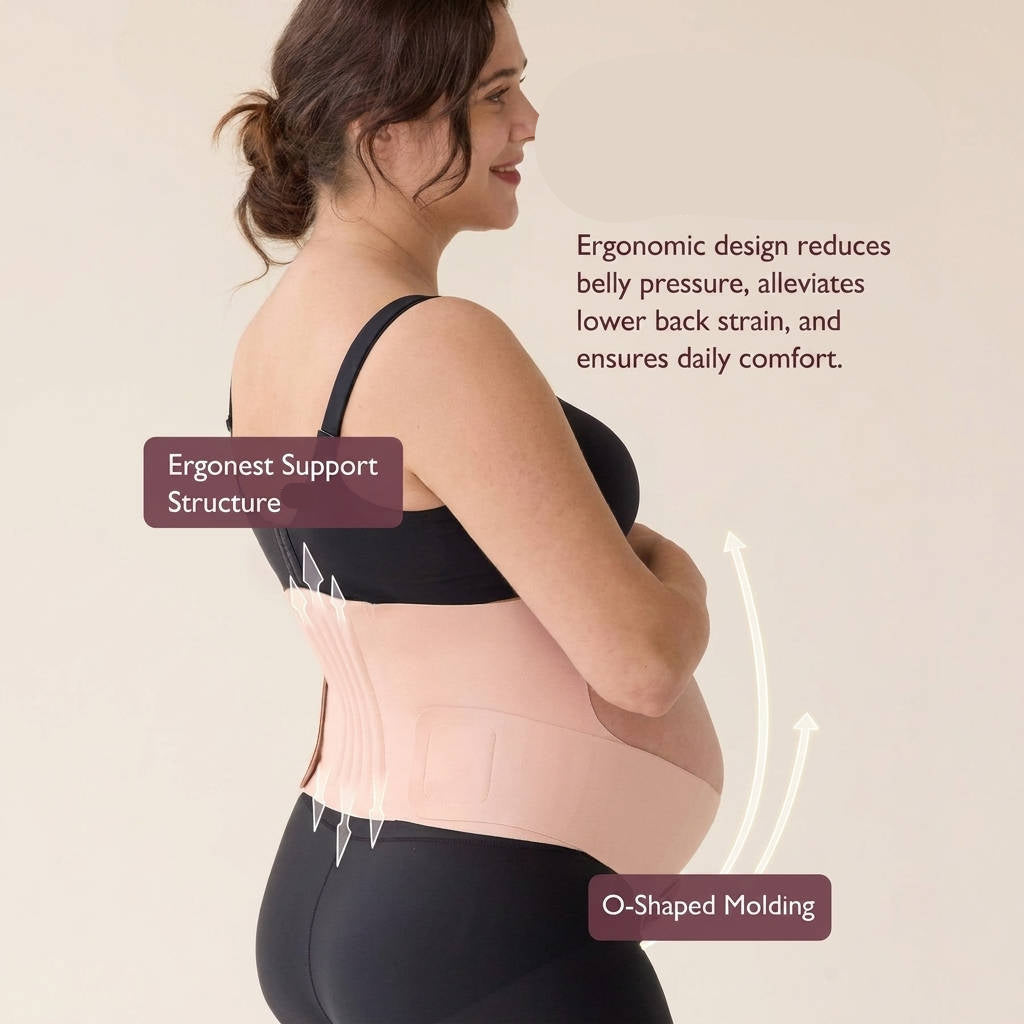 Comfort Fit Pregnancy Support Band for Belly and Back Relief