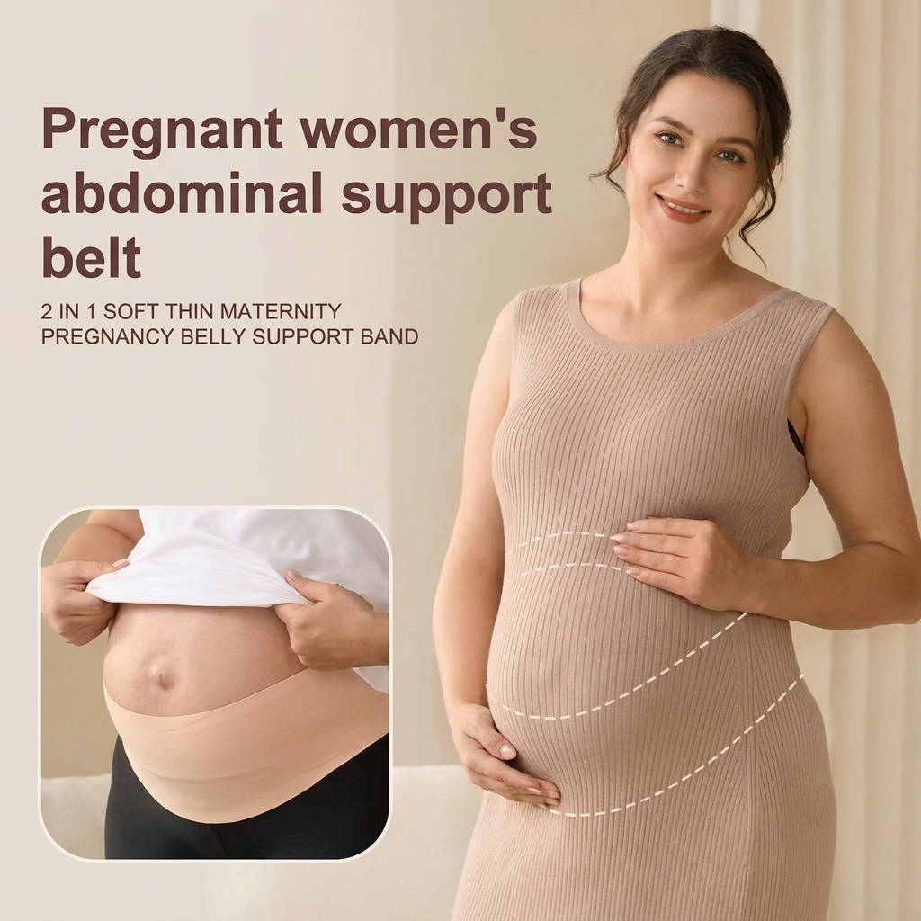 Comfort Fit Pregnancy Support Band for Belly and Back Relief
