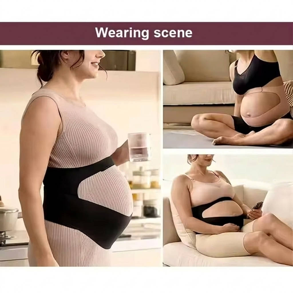 Comfort Fit Pregnancy Support Band for Belly and Back Relief