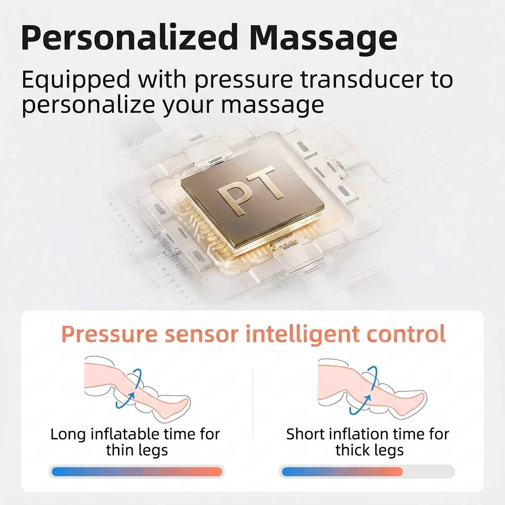 Revitalizing Leg Massage Boots with 8 Chamber Compression