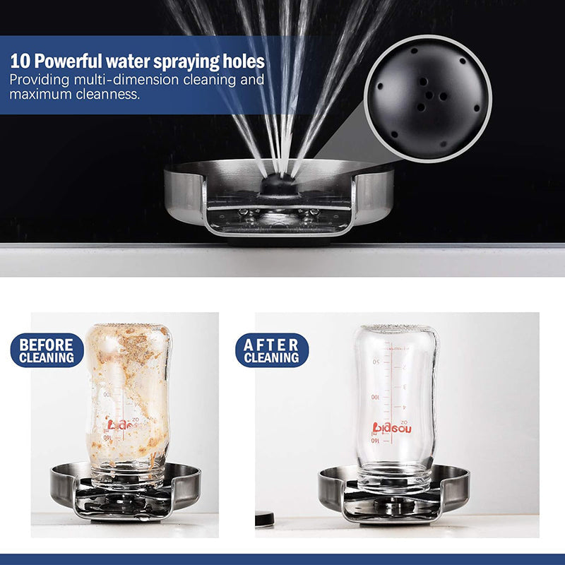 Effortless Cup Rinsing System with Versatile Spray Functionality