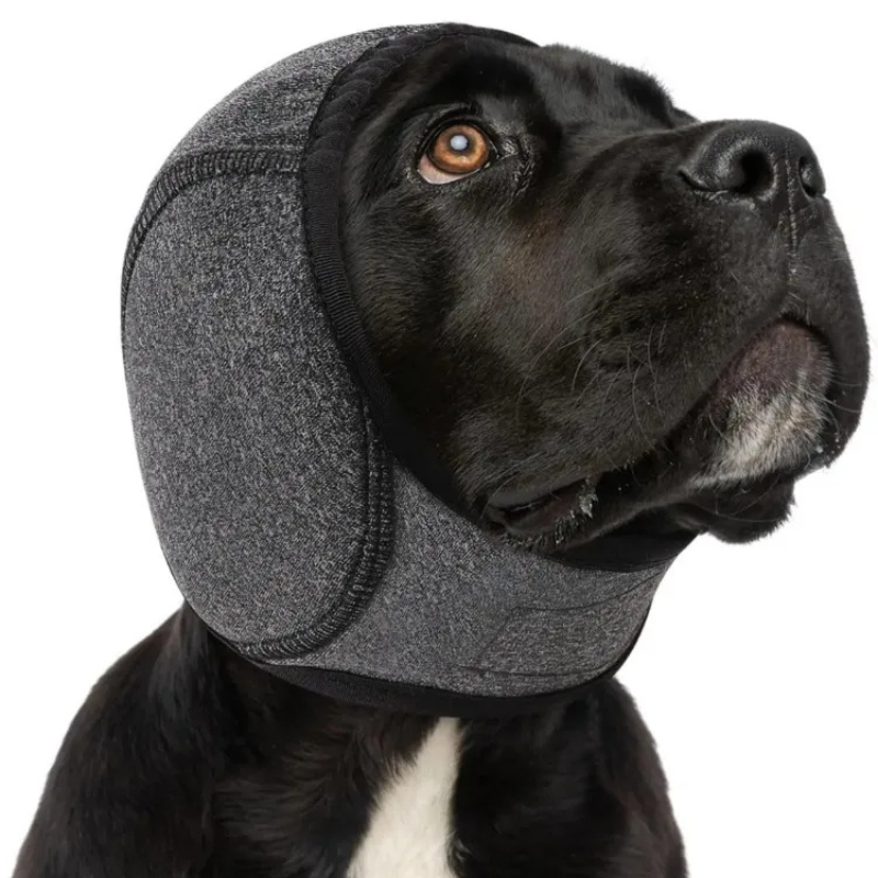 Comfort-Fit Waterproof Ear Cover for Dogs with Sound Dampening