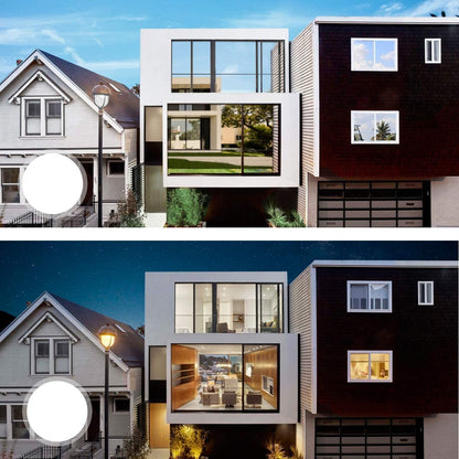 Daytime Privacy Control Window Film with Static Cling Technology