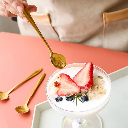 Elegant Floral Teaspoon Set – 8 Unique Pieces for Every Occasion