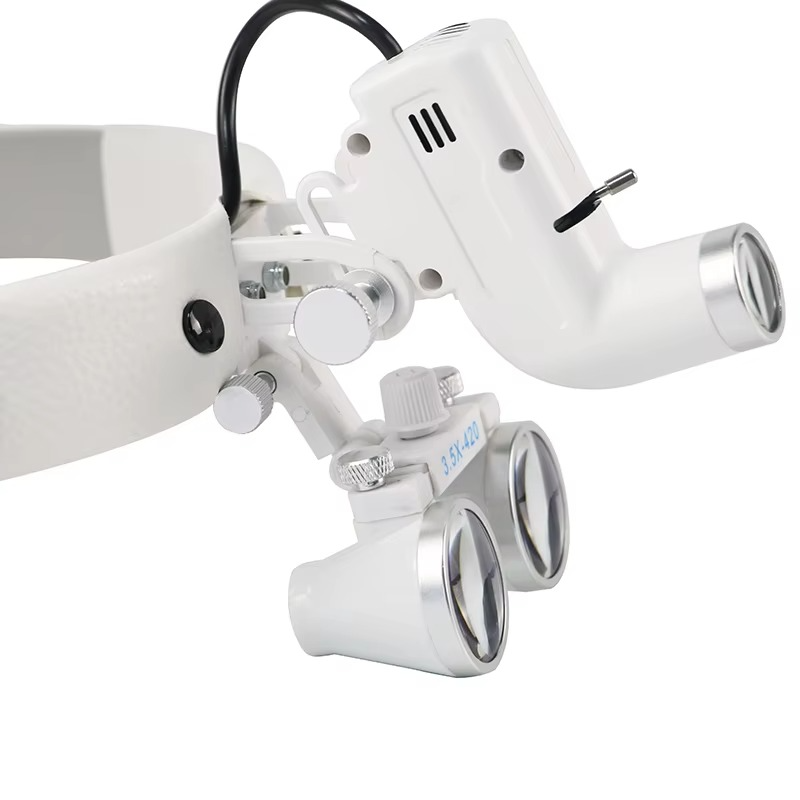 Precision LED Headlight with 3.5X Magnification & Adjustable Brightness