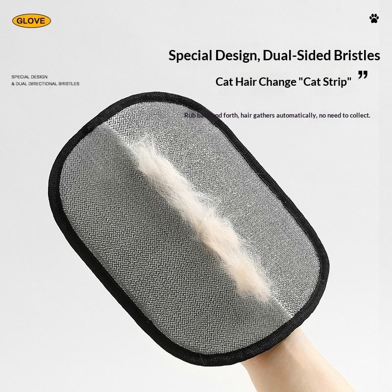 Versatile Pet Grooming Gloves for Effortless Fur Removal