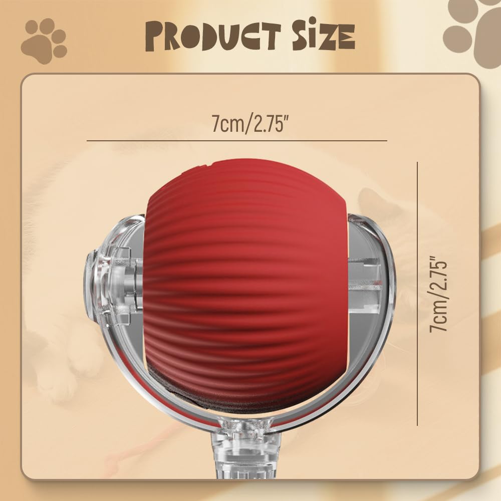 Smart Rolling Companion Toy for Dogs and Cats