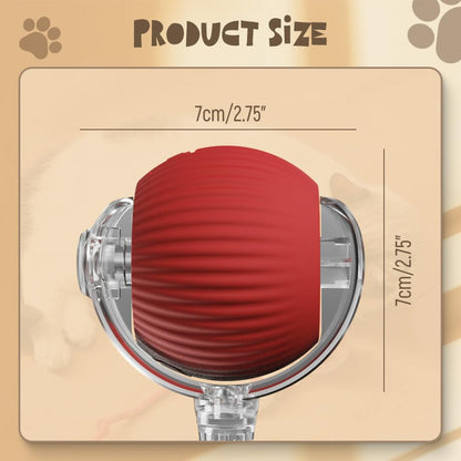 Smart Rolling Companion Toy for Dogs and Cats