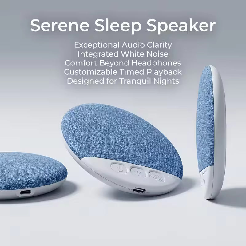 SleepSound Wireless Pillow Speaker with White Noise Feature