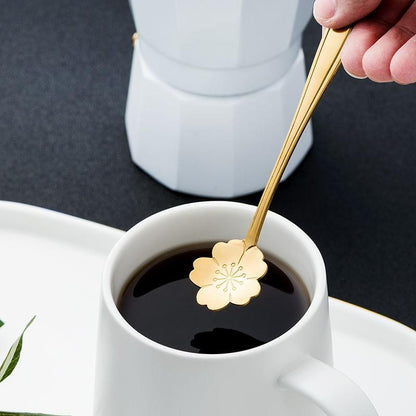 Elegant Floral Teaspoon Set – 8 Unique Pieces for Every Occasion