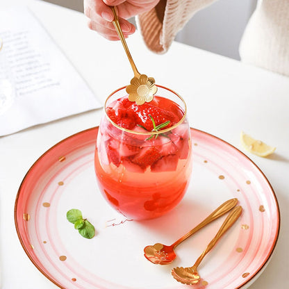 Elegant Floral Teaspoon Set – 8 Unique Pieces for Every Occasion