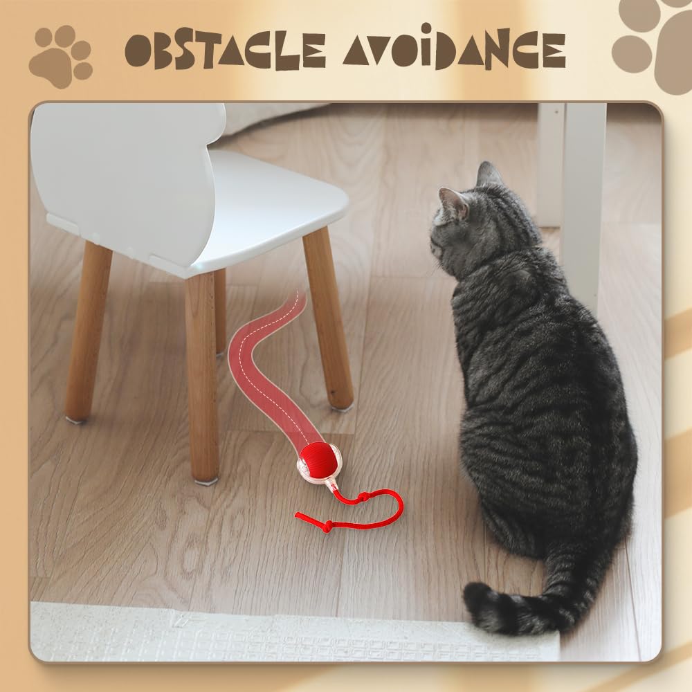 Smart Rolling Companion Toy for Dogs and Cats