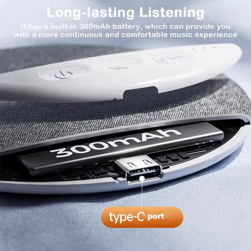 SleepSound Wireless Pillow Speaker with White Noise Feature